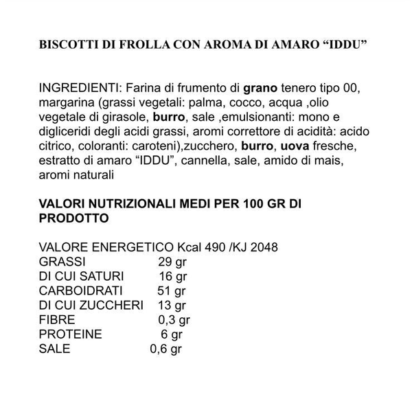 Biscotti Iddu