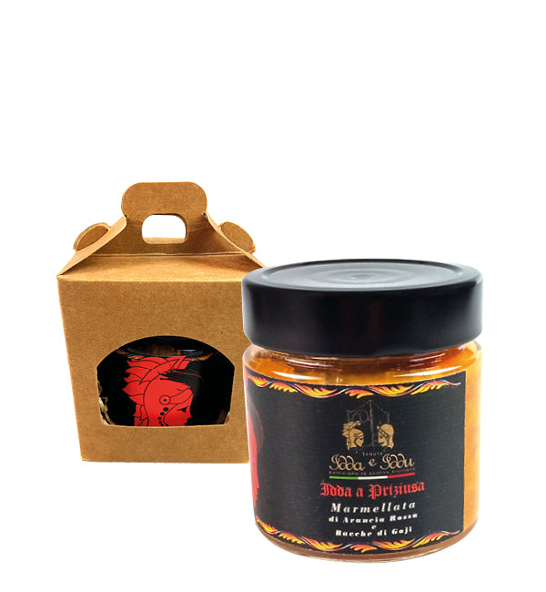 Marmellata di arancia rossa bio e bacche di goji